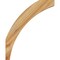 Ekena Millwork 4"W x 18"D x 22"H Thorton Rough Sawn Knee Brace, Western Red Cedar BRC04X18X22THR00RWR - alternate 3
